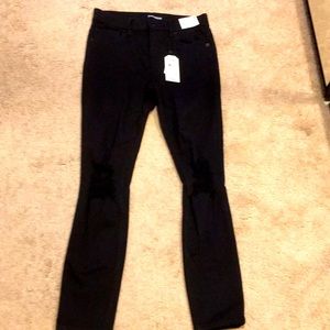 Express black legging high rise pants